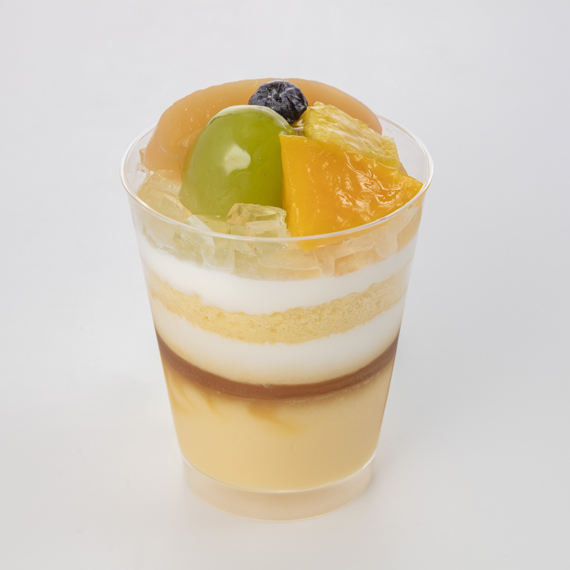 カップデザート プリンアラモード夏 