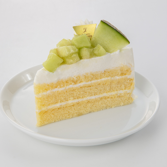 メロンショートケーキ
