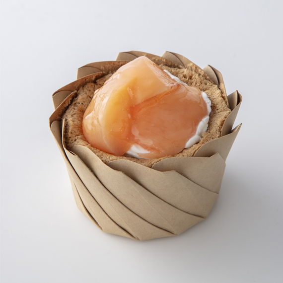 シフォンケーキ白桃 